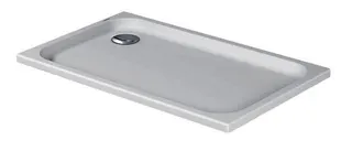 Duravit D-Code Duschwanne, Rechteckig, 1200x700x85 mm, Weiß, Sanitäracryl – Bild 2