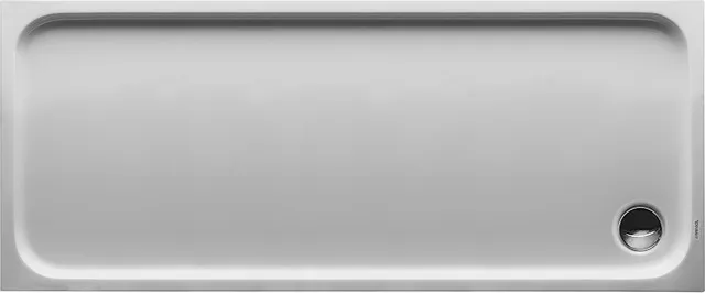 Duravit D-Code Duschwanne, Rechteckig, 1700x700x85 mm, Weiß, Sanitäracryl, Anti