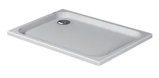Duravit D-Code Duschwanne, Rechteckig, 1100x750x85 mm, Weiß, Sanitäracryl – Bild 2