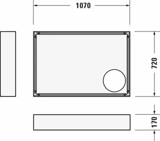 Duravit D-Code Duschwanne, Rechteckig, 1100x750x85 mm, Weiß, Sanitäracryl – Bild 5