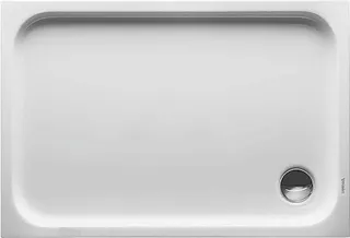 Duravit D-Code Duschwanne, Rechteckig, 1100x750x85 mm, Weiß, Sanitäracryl, Anti
