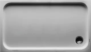 Duravit D-Code Duschwanne, Rechteckig, 1300x750x85 mm, Weiß, Sanitäracryl