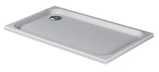 Duravit D-Code Duschwanne, Rechteckig, 1300x750x85 mm, Weiß, Sanitäracryl – Bild 2