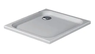 Duravit D-Code Duschwanne, Quadratisch, 800x800x85 mm, Weiß, Sanitäracryl – Bild 2