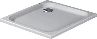 Duravit D-Code Duschwanne, Quadratisch, 800x800x85 mm, Weiß, Sanitäracryl, Antis – Bild 2