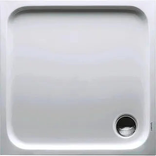 Duravit D-Code Duschwanne, Quadratisch, 800x800x85 mm, Weiß, Sanitäracryl, Antis – Bild 3