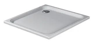 Duravit D-Code Duschwanne, Quadratisch, 1000x1000x85 mm, Weiß, Sanitäracryl – Bild 2