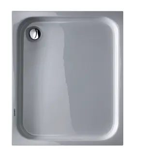Duravit D-Code Duschwanne, Rechteckig, 900x750x85 mm, Weiß, Sanitäracryl – Bild 4