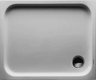 Duravit D-Code Duschwanne, Rechteckig, 900x750x85 mm, Weiß, Sanitäracryl, Antis