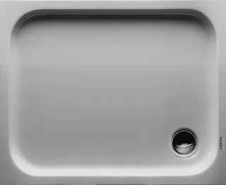 DU D-Code Duschwanne, Rechteckig, 1000x800x85 mm, Weiß, Sanitäracryl