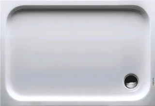 Duravit D-Code Duschwanne, Rechteckig, 1200x800x85 mm, Weiß, Sanitäracryl, Anti – Bild 2