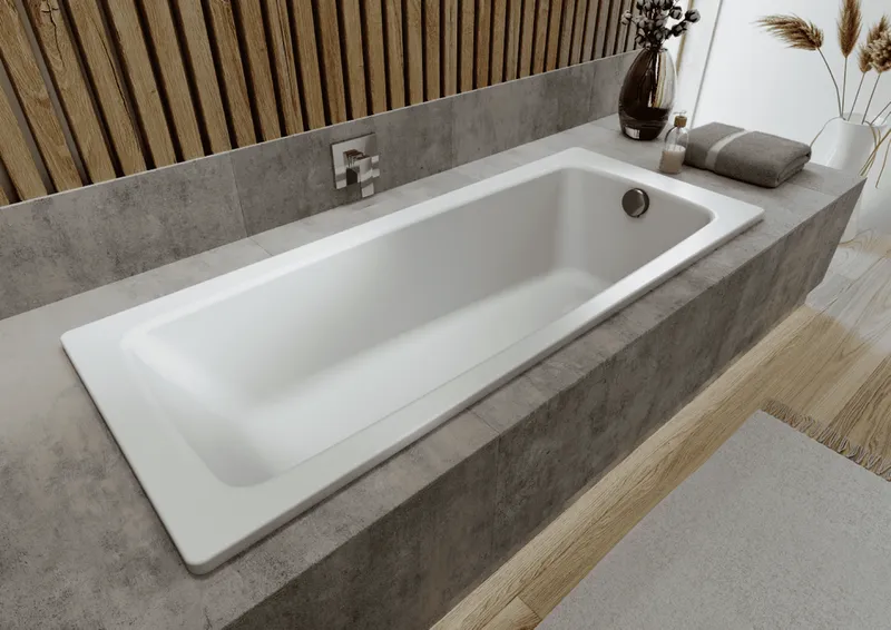 Badewanne CA 180x80cm more4YOU, topweiß