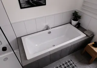 Kaldewei Badewanne CAYONO DUO Mod.725,1800x800mm, alpinweiß,Antislip – Bild 2