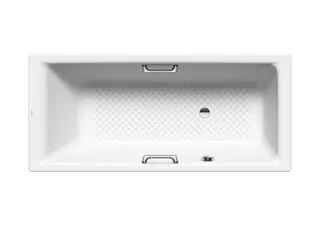 Kaldewei Badewanne PURO STAR MIT SEITLICHEM ÜBERLAUF Mod.699,1900x900mm,alpinweiß,VAS