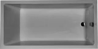 Duravit Starck Badewanne 1800x900 Einbau Rückenschr.1 Variabel, Weiß – Bild 2