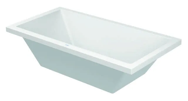 Duravit Starck Badewanne 1800x900 Einbau Rückenschr.2 L/R, Weiß