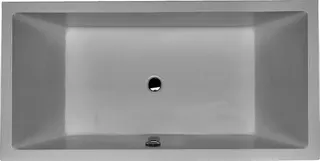 Duravit Starck Badewanne 1800x900 Einbau Rückenschr.2 L/R, Weiß – Bild 2