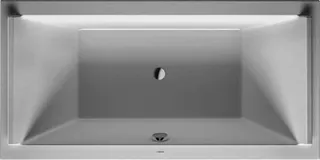 Duravit Starck Badewanne 1800x900 Einbau Mittelabl.,Rückenschr. 2 L/R, Weiß – Bild 2