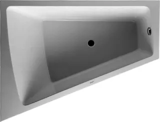 Duravit Paiova Badewanne Tpz 1700x1300 Einbau Angef.Acrylverkl.,Rückens.1 Links, Weiß – Bild 3