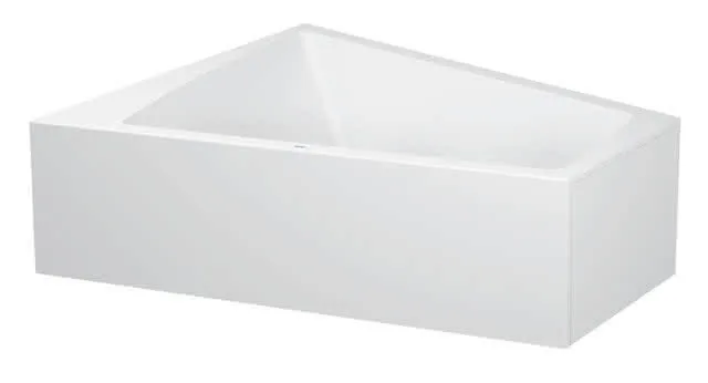 Duravit Paiova Badewanne Tpz 1800x1400 Einbau Angef.Acrylverkl.,Rückens.1 Links, Weiß