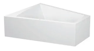DU Paiova Badewanne Tpz 1800x1400 Einbau Angef.Acrylverkl.,Rückens.1 Links, Weiß
