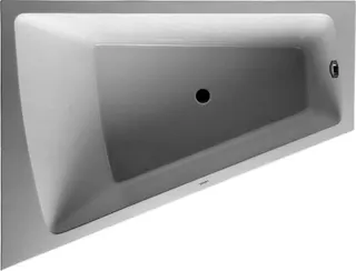 Duravit Paiova Badewanne Tpz 1800x1400 Einbau Angef.Acrylverkl.,Rückens.1 Links, Weiß – Bild 2