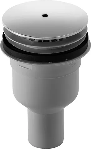 Duravit Duschwannenablauf, Abgang senkrecht Ablaufdurchmesser 90mm, chrom