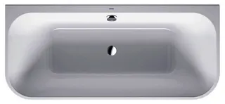 Duravit Happy D.2 Badewanne 1800x800 Vorwand Angef.Acrylver.,Rückens. 2 Pos.L/R,Weiß – Bild 3