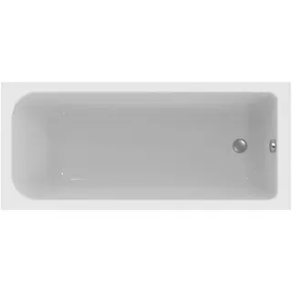 sanibel 1001-Acryl-Badewanne Körperform A14 1700x750x450mm weiß