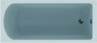 sanibel 1001-Acryl-Badewanne Körperform A14 1800x800x450mm weiß