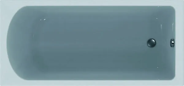 sanibel 1001-Acryl-Badewanne Kombi A14 1700x800x450mm weiß