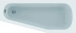 sanibel 1001-Acryl-Raumsparbadewanne A14 1600x700x450mm rechts weiß
