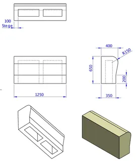 SD SEAT Verona simply flex 650x1250x400/350