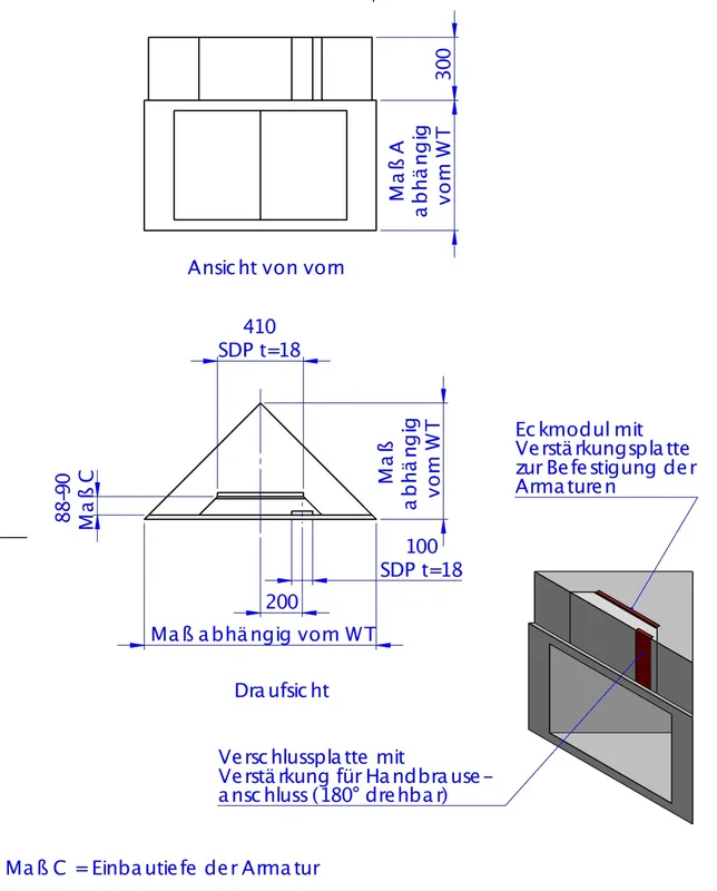 SD Eckmodul WT 300