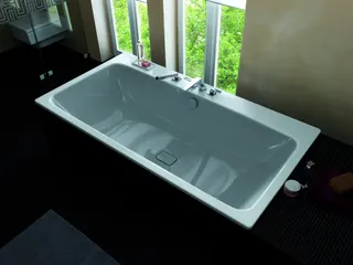 Kaldewei Badewanne ASYMMETRIC DUO Mod.744,1900x1000mm ,alpinweiß,Antislip – Bild 3