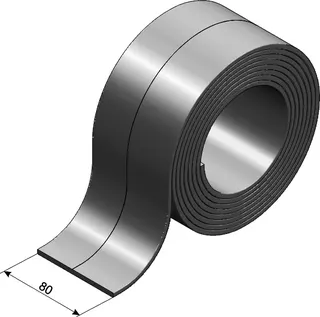 sanibel-Wannendämmprofil PLUS A15 80x4mm 3,30m lang – Bild 2