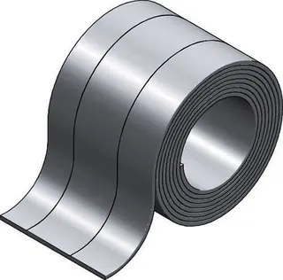 sanibel-Abmauerungsdämmprofil A15 120x1mm 3,30m lang