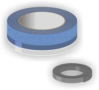 sanibel-Wannendichtband-Set A15 95x1mm 3,00m lang