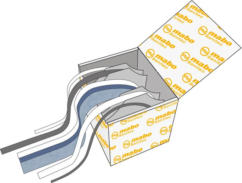 sanibel-Wannendichtband PREMIUM A15 95x1mm 10m lang