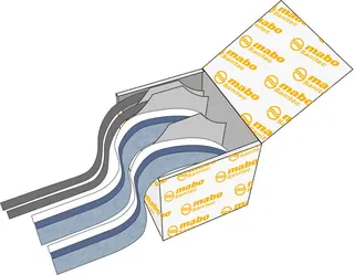 sanibel-Wannendichtband-Set A16 95x1mm 2x10m lang