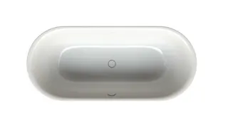 Bette Badewannen Oval Lux Oval Silhouette Weiß 1700x750x450/575mm – Bild 2