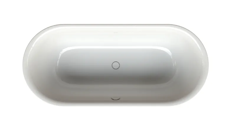 Bette Badewannen Oval Lux Oval Silhouette Weiß 1800x800x450/575mm