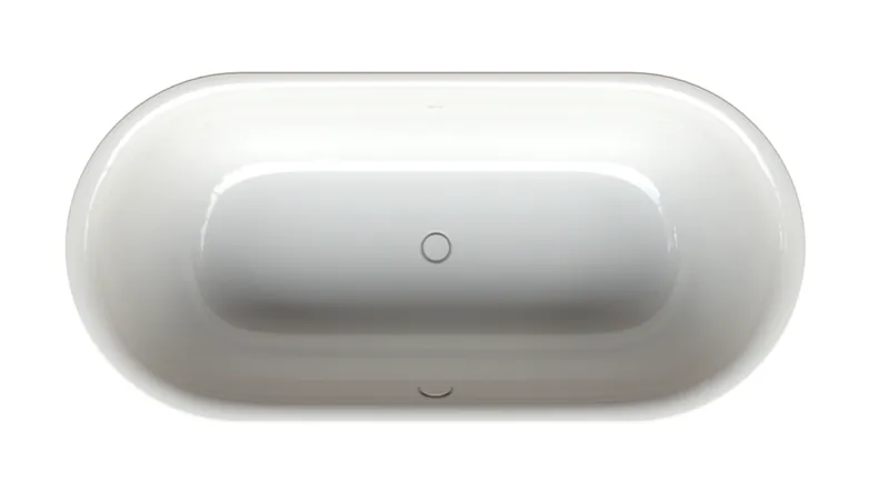 Bette Badewannen Oval Lux Oval Silhouette Weiß 1900x900x450/575mm