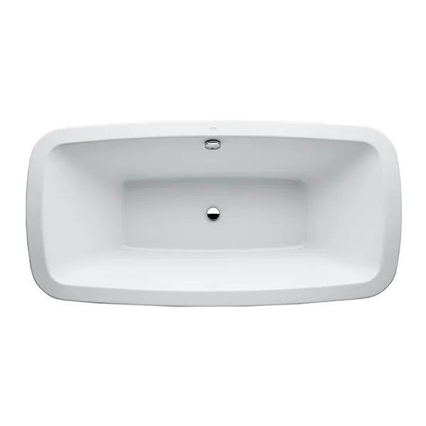 Laufen Einbau-Badewanne PALOMBA 900x1800x455 Sanitäracryl inkl. Fußgestell weiß