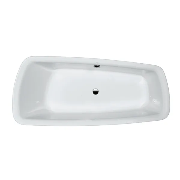 Laufen Einbau-Badewanne PALOMBA 800x1800x455 Sanitäracryl 80mm Rand weiß