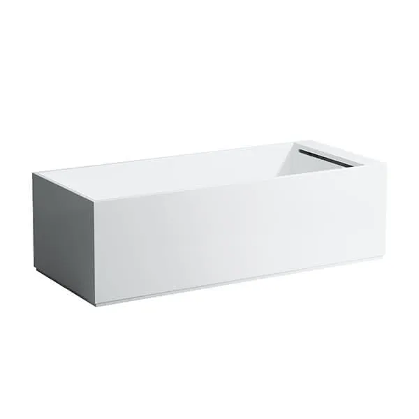freistehende Badewanne K-LAUFEN LED-Bel. 760x1760x540 Sentec weiß
