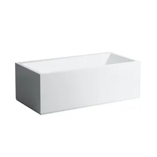 LF BW K-LAUFEN LED-Bel. f. Ecke re 860x1700x590 Sentec weiß