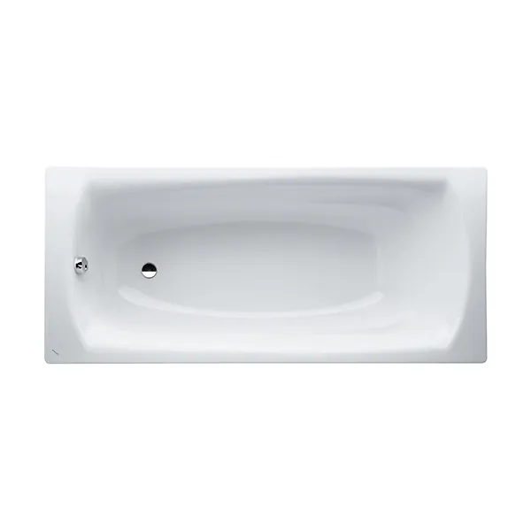 Laufen Einbau-Badewanne PALLADIUM 750x1700x430 Stahl inkl.Schallschutz weiß