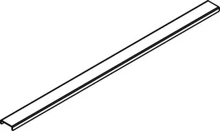 Kermi Rinnenabdeckung Line D4X 080 L 800 x B 45 x H 13 mm – Bild 2
