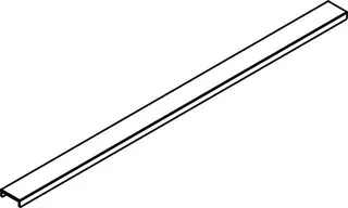 Kermi Rinnenabdeckung Line D5X 080 L 800 x B 45 x H 13 mm – Bild 2
